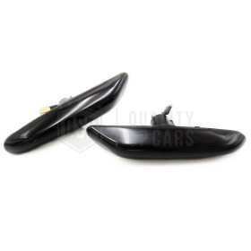 Intermitentes LED Secuenciales para BMW Serie 3 (E46) Facelift Homologados, Lente Negra Oscura, CANBUS No Error
