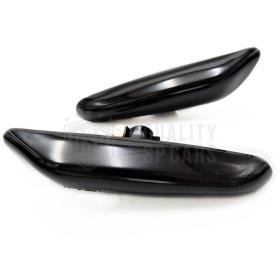 Intermitentes LED Secuenciales para BMW X5 (E53), Homologados, Lente Negra Oscura, CANBUS No Error