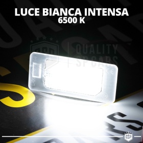 2 Luces de Matricula Led para BMW Serie 1 2 3 4 5 X1 X3 X4 X5 X6 Canbus, 24 LED 6.500K Blancio Frío, Plug & Play