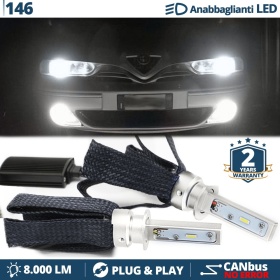 Kit LED H1 para Alfa Romeo 146 Luces de Cruce CANbus | Bombillas LED 6500K 8000LM