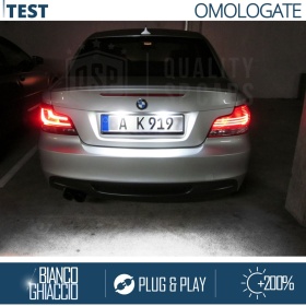 2 Luces de Matricula Led para BMW Serie 1 2 3 4 5 X1 X3 X4 X5 X6 Canbus, 24 LED 6.500K Blancio Frío, Plug & Play