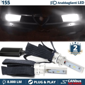 Kit LED H1 para Alfa Romeo 155 Luces de Cruce CANbus | Bombillas LED 6500K 8000LM
