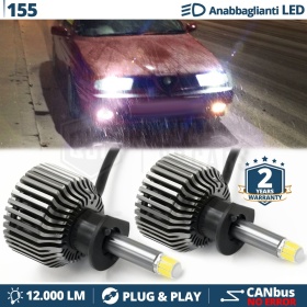 KIT LED H1 para ALFA ROMEO 155 Luces de Cruce | Luz Blanca 6500K 12000LM | CANbus SIN error
