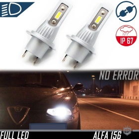 Kit LED H7 per Alfa Romeo 156 97-03 Luci Anabbaglianti Bianche CANbus 6500K 8000LM | Plug & Play