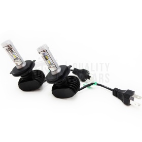 Kit Bombillas LED H4 Luces de CRUCE + CARRETERA para Alfa Romeo 164 87-91 | CANbus NO Errores | 6500K Luz Blanca 8000LM