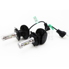 Kit Bombillas LED H4 Luces de CRUCE + CARRETERA para Alfa Romeo 164 87-91 | CANbus NO Errores | 6500K Luz Blanca 8000LM