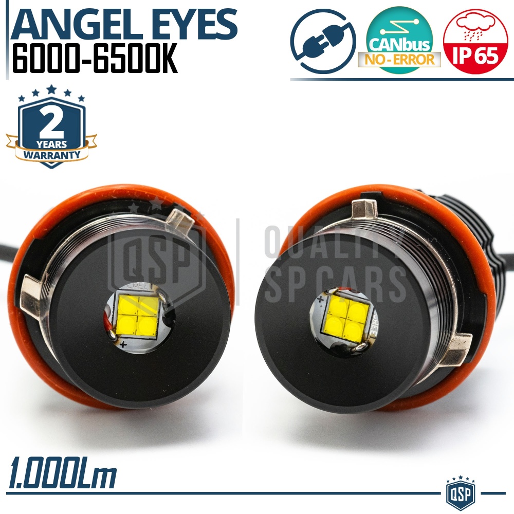 ANGEL EYES LED Para BMW SERIE 1 5 6 7 X3 X5 | Luces de Posición Blancas 32W CANbus NO ERROR