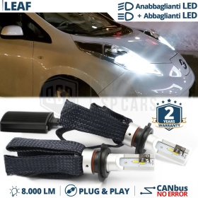 Kit LED H4 para NISSAN LEAF 10-17 Luces de Cruce + Carretera | 6500K 8000LM CANbus