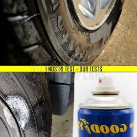 Limpiador Neumáticos Profesional GOODYEAR ESPUMA Activa | Limpia y Renueva Neumáticos Larga Duración | 650ML