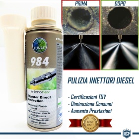 DIESEL Injector Cleaner Professional Additive TUNAP 984 | TÜV Certification | MADE IN GERMANY