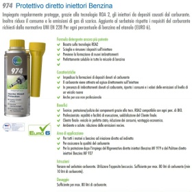 Limpieza y Protección Inyectores GASOLINA Aditivo Profesional TUNAP 974 | Certificacion TÜV | HECHO EN ALEMANIA