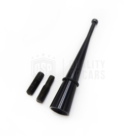 Universal Antenne Auto Kurz Stab Antenne 9 CM Dachantenne Schwarzes Aluminium AM-FM-DAB+ Empfang