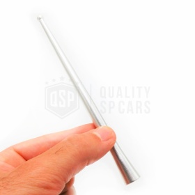 Universal Screw Aerial Car Antenna 16 CM Alluminium Silver AM-FM-DAB+ Radio Reception