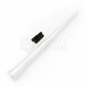 Universal Screw Aerial Car Antenna 16 CM Alluminium Silver AM-FM-DAB+ Radio Reception