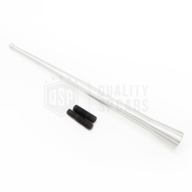 Universal Screw Aerial Car Antenna 16 CM Alluminium Silver AM-FM-DAB+ Radio Reception