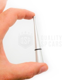 Universal Screw Aerial Car Antenna 9 CM Alluminium Silver AM-FM-DAB+ Radio Reception