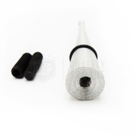 Universal Screw Aerial Car Antenna 9 CM Alluminium Silver AM-FM-DAB+ Radio Reception