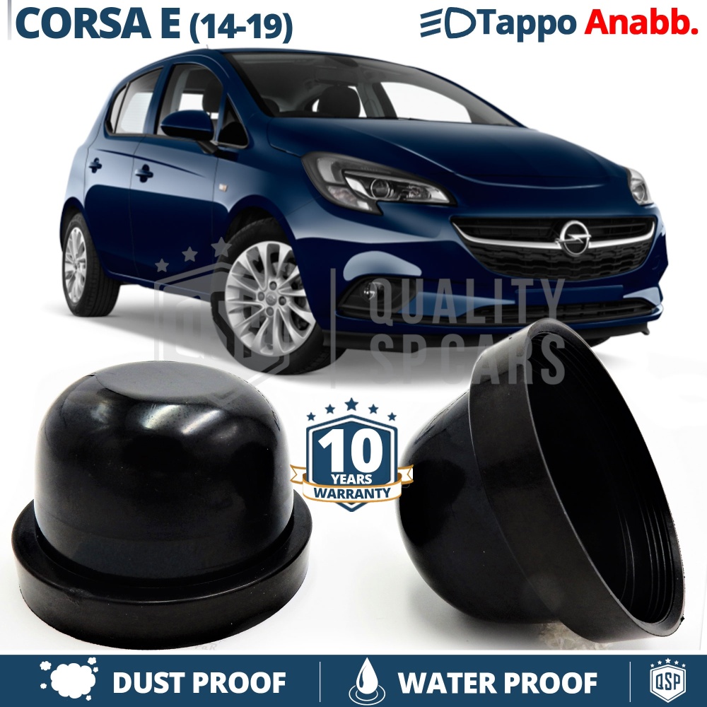 1 TAPÓN GUARDAPOLVO de faro Cubierta Bombilla para OPEL CORSA E (14-19) Luces de Cruce Installación Kit Led Xenon