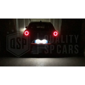1x Bombilla Festoon 42mm - 44mm C5W Luces de Cortesia y Matrícula | 6500K Blanco Frío