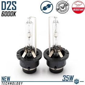 2x Bombillas DE REPUESTO D2S XENON 6000K Blanco FRIO 8000LUM 35W Alto Brillo Larga Duración.