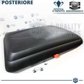 Cofre de techo para Coche, Portaequipajes de Viaje Para Seat Efecto Fibra de Carbono Negro, TÜV APROBADO y CERTIFICAD