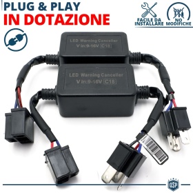Kit LED H4 para OPEL VIVARO A Luces de Cruce + Carretera | 6500K 8000LM CANbus