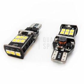 2pcs LED REVERSE Light T15 W16W Bulbs for Cars | 6500K White ICE | 100% CANBUS No Error | Plug & Play
