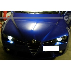 Luci di Posizione LED per Alfa Romeo 159 | 2 Lampadine T10 W5W 6500K Bianco Ghiaccio | 100% CANBUS