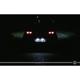 Luci Targa LED per Alfa Romeo 159 (05-11) | Lampadine T10 W5W, 6500K Bianco Ghiaccio, 100% CANBUS