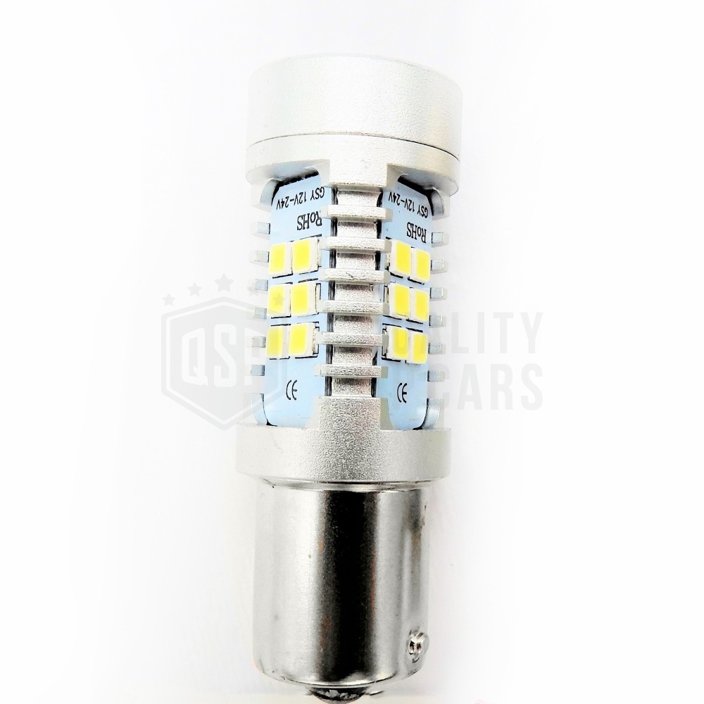 1x Bombilla LED MARCHA ATRÁS para Alfa Romeo Spider (06-10), P21W (BA15S) con LENTE 3D 21 LED, 6.500K Luz Blanca, CANBUS 1x Bombilla LED MARCHA ATRÁS para Alfa Romeo Spider (06-10), P21W (BA15S) con LENTE 3D 21 LED, 6.500K Luz Blanca, CANBUS