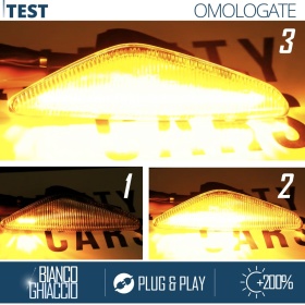 Intermitentes LED Secuenciales para BMW X3 X5 X6 Coches Homologados, Lente Blanca, CANBUS No Error
