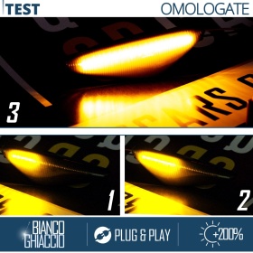Intermitentes LED Secuenciales para BMW X3 X5 X6 Coches Homologados, Lente Negra, CANBUS No Error