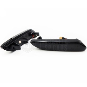 X2 Intermitentes LED Secuenciales para MINI R60 R61 Homologados, Lente Negra, CANBUS No Error