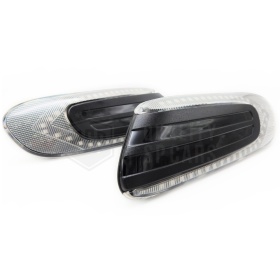 X2 Intermitentes LED Secuenciales para MINI COOPER F55 F56 F57 (13-22) | Homologados, Lente Blanca, CANBUS No Error