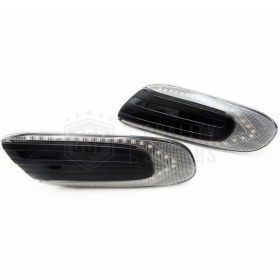 X2 Intermitentes LED Secuenciales para MINI COOPER F55 F56 F57 (13-22) | Homologados, Lente Blanca, CANBUS No Error