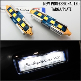LED LICENSE PLATE Light for Alfa Romeo Spider Duetto (66-94) | 2pcs FESTON LED Bulbs 36 mm (C5W) | 6500K ICE White Canbus ERROR FREE