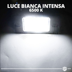2 Luces de Matricula LED para VW Passat B5 Variant Facelift (01-05) | 100% CANbus, 18 LED 6500K Blanco Frío, Plug & Play