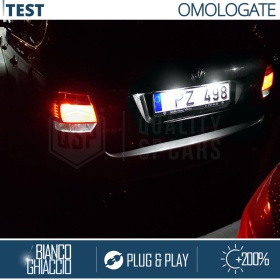 2 Luces de Matricula LED para VW Golf 6 VARIANT | 100% CANbus, 18 LED 6.500K Blanco Frío | Plug & Play