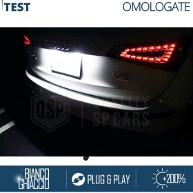 2 Luces de Matricula LED para AUDI Q5 8R (08-12) | 100% CANbus, 18 LED 6.500K Blanco Frío | Plug & Play