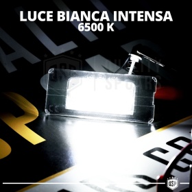 2 Luces de Matricula Led para MINI COOPER R56, R57 (06-13) | Canbus 18 Led 6.500K Blanco Frío, Plug & Play