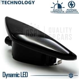 Intermitentes LED Secuenciales para BMW X3 F25 (10-17) | Coches Homologados, Lente Negra, CANBUS No Error