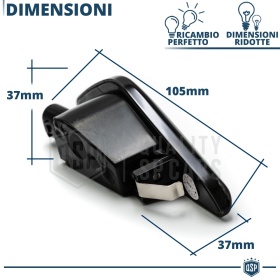 Intermitentes LED Secuenciales para BMW X3 F25 (10-17) | Coches Homologados, Lente Negra, CANBUS No Error