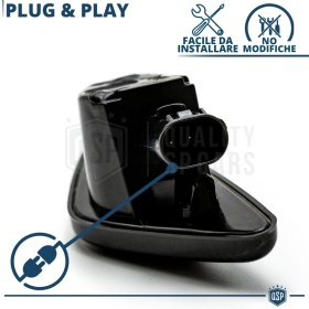 Intermitentes LED Secuenciales para BMW X5 E70 (06-13) | Coches Homologados, Lente Negra, CANBUS No Error