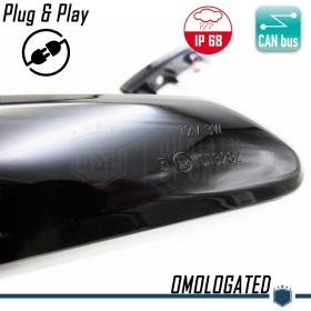 X2 Intermitentes LED Secuenciales para MINI PACEMAN R61 (12-16) | Homologados, Lente Negra, CANBUS No Error