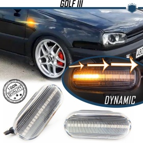 X2 Intermitentes LED Secuenciales para VW GOLF 3 (91-97) | Homologados, CANBUS No Error