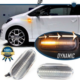 2 Sequential Dynamic LED Side Markers for VW UP (2011-) | E-Approved, Canbus No Error