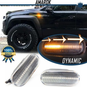 X2 Intermitentes LED Secuenciales para VW AMAROK (2010-) | Homologados, CANBUS No Error