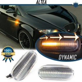 X2 Intermitentes LED Secuenciales para SEAT ALTEA, ALTEA XL (04-15) | Homologados, CANBUS No Error