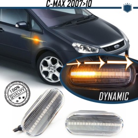 X2 Intermitentes LED Secuenciales para FORD C-MAX (03-10) | Homologados, CANBUS No Error