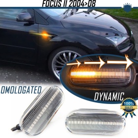 X2 Intermitentes LED Secuenciales para FORD FOCUS MK2 (04-12) | Homologados, CANBUS No Error